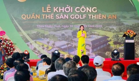 Nhiều lãnh đạo đi dự lễ khởi công dự án sân golf 'chui' ở Thừa Thiên - Huế